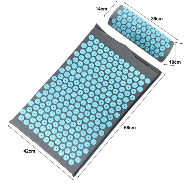 Massager Acupuncture Mat with Pillow