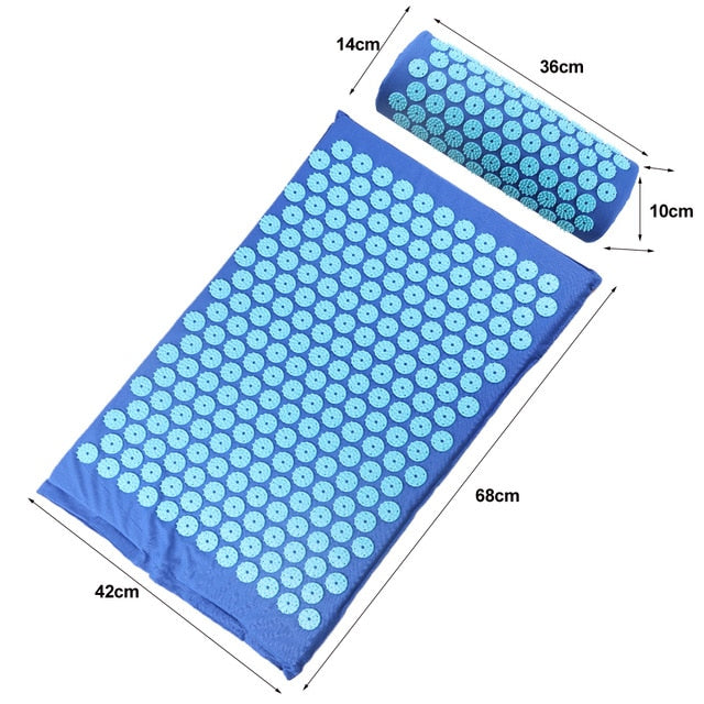 Massager Acupuncture Mat with Pillow